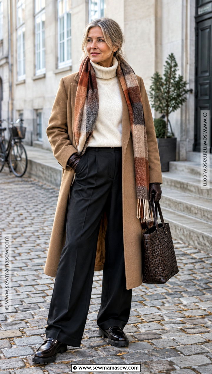 Copenhagen Fall Wool Coat Outfit - 25 copenhagen fall style ideas