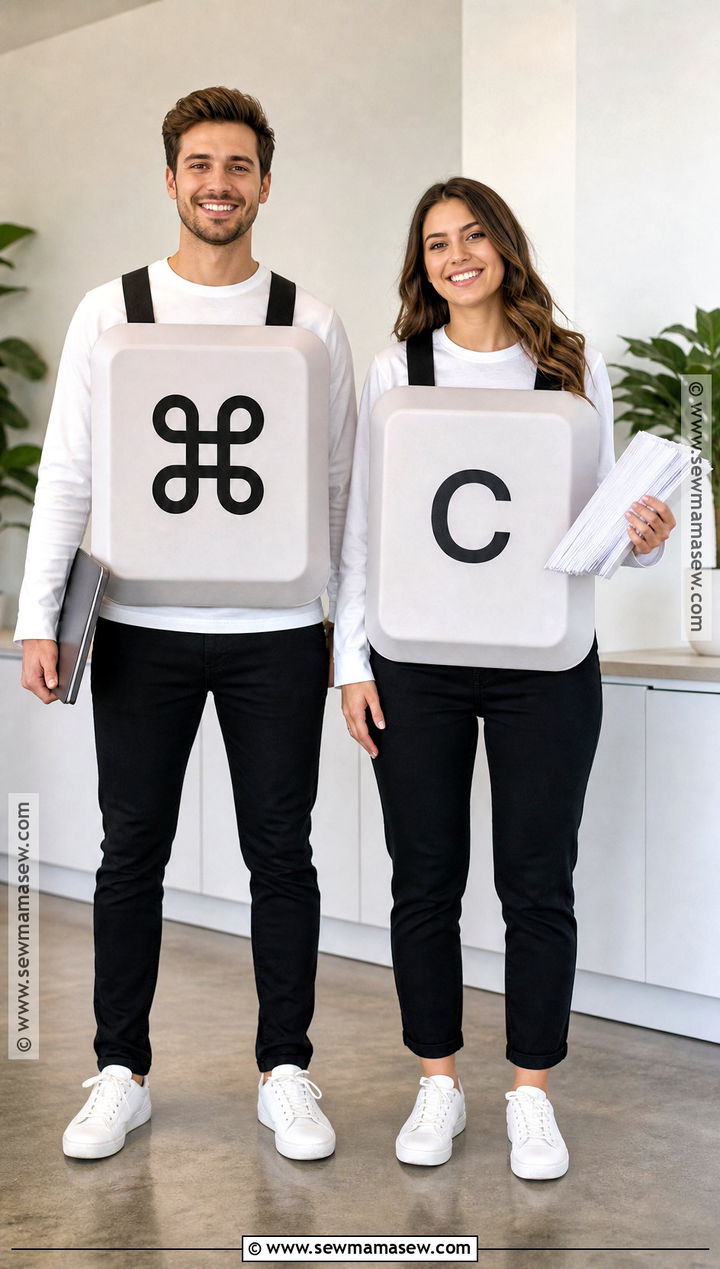 Copy And Paste Couple Costume - 30 Unique Couples Halloween Costume Ideas Funny