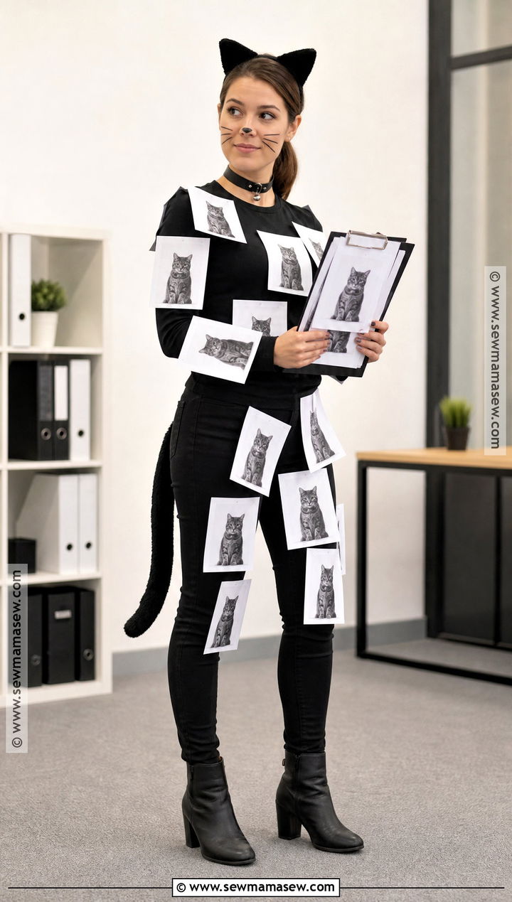 Copy Cat Costume - 35 Witty Halloween Costumes