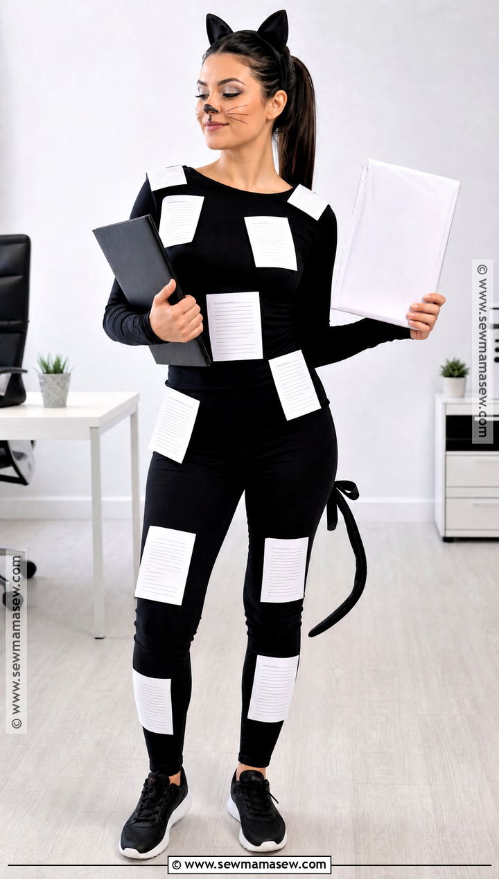 Copycat Costume With Cat Ears - 30 lazy costume ideas