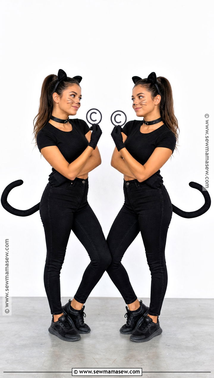Copycat Costume - 30 easy cat costume ideas