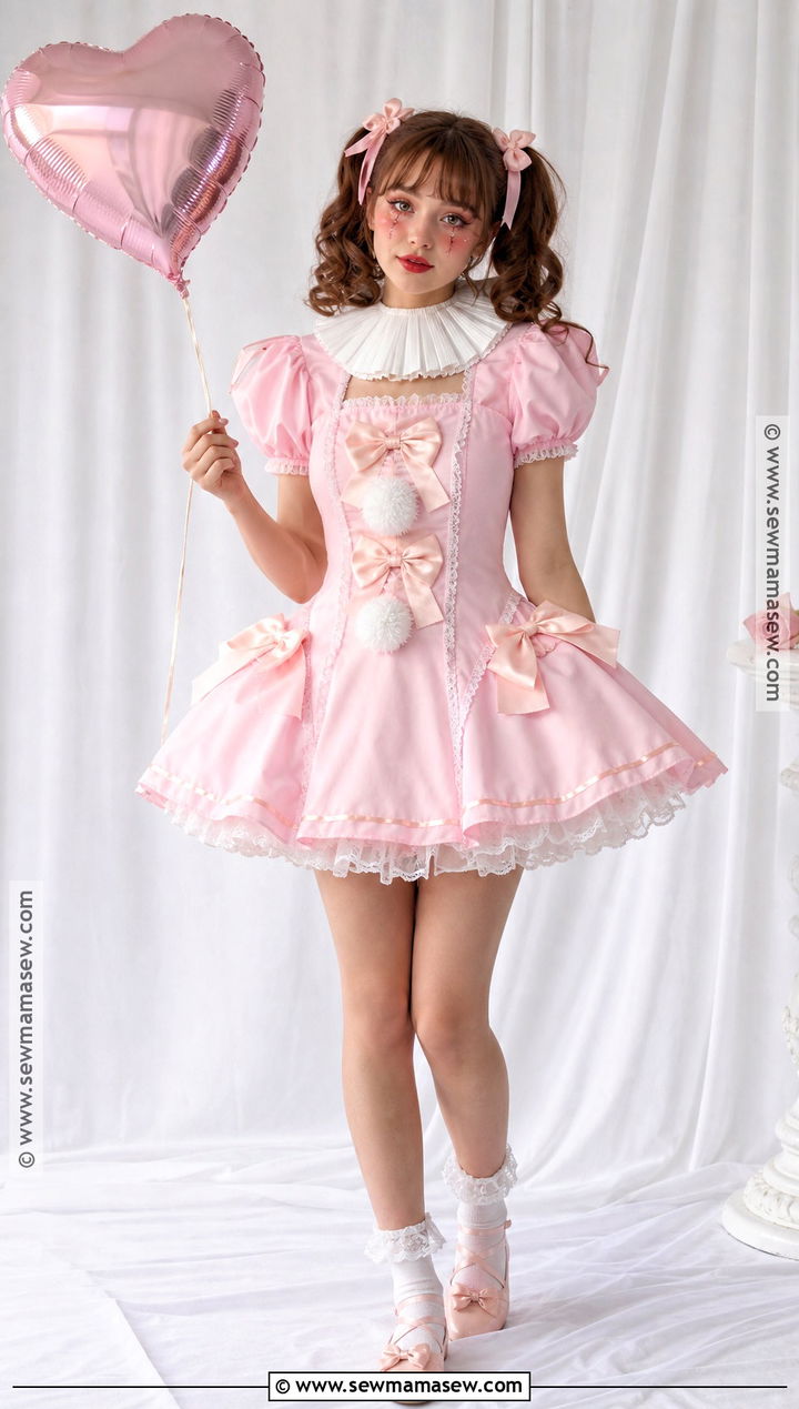 Coquette Clown Costume - 35 clown costume inspo ideas