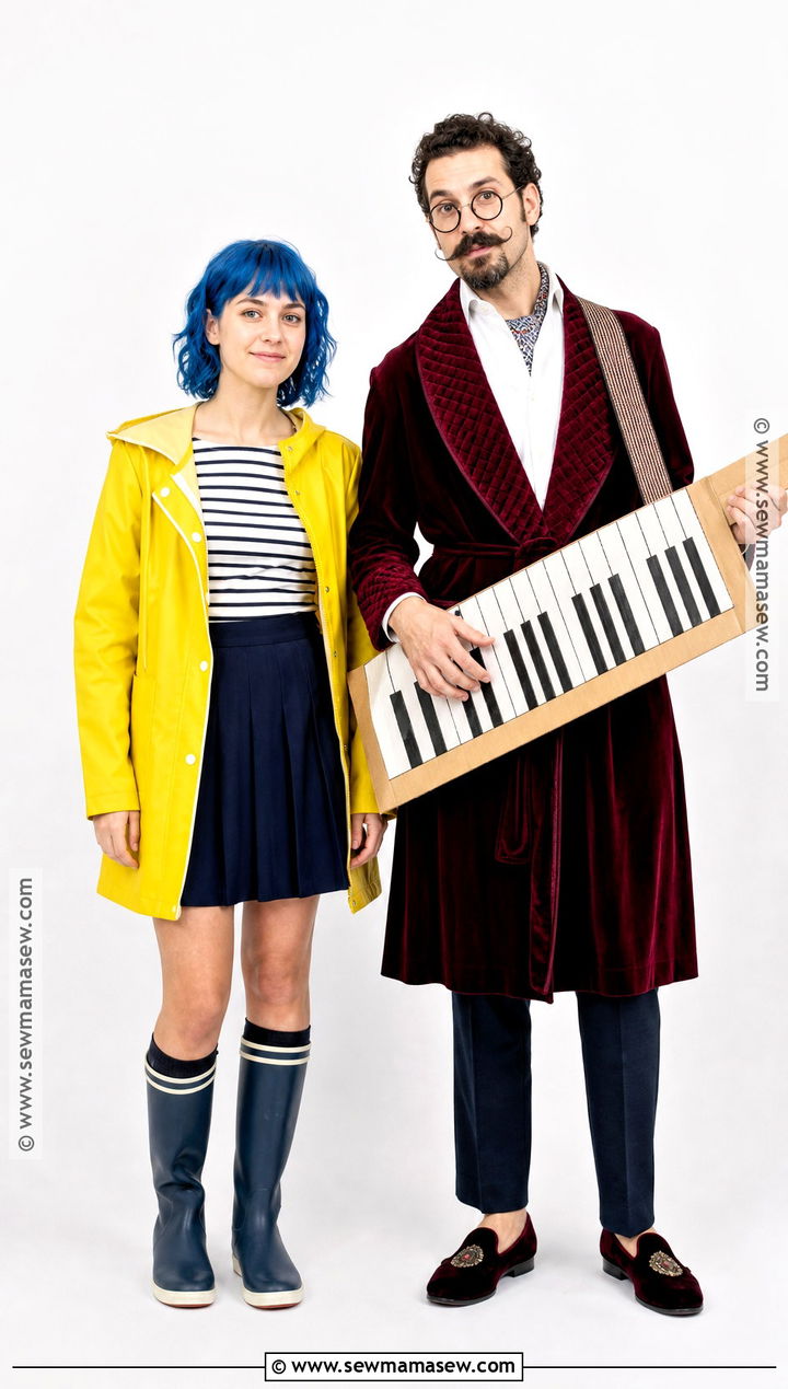 Coraline And Other Father Costume - 30 coraline couple costume ideas