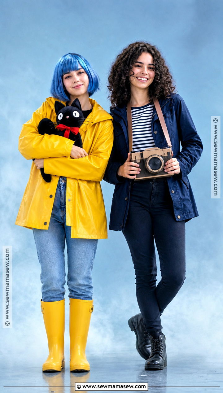 Coraline And Wybie Costume - 30 two person costume ideas