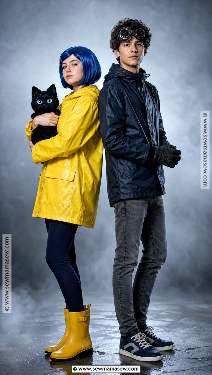 Coraline And Wybie Costume - 40 halloween costumes for two