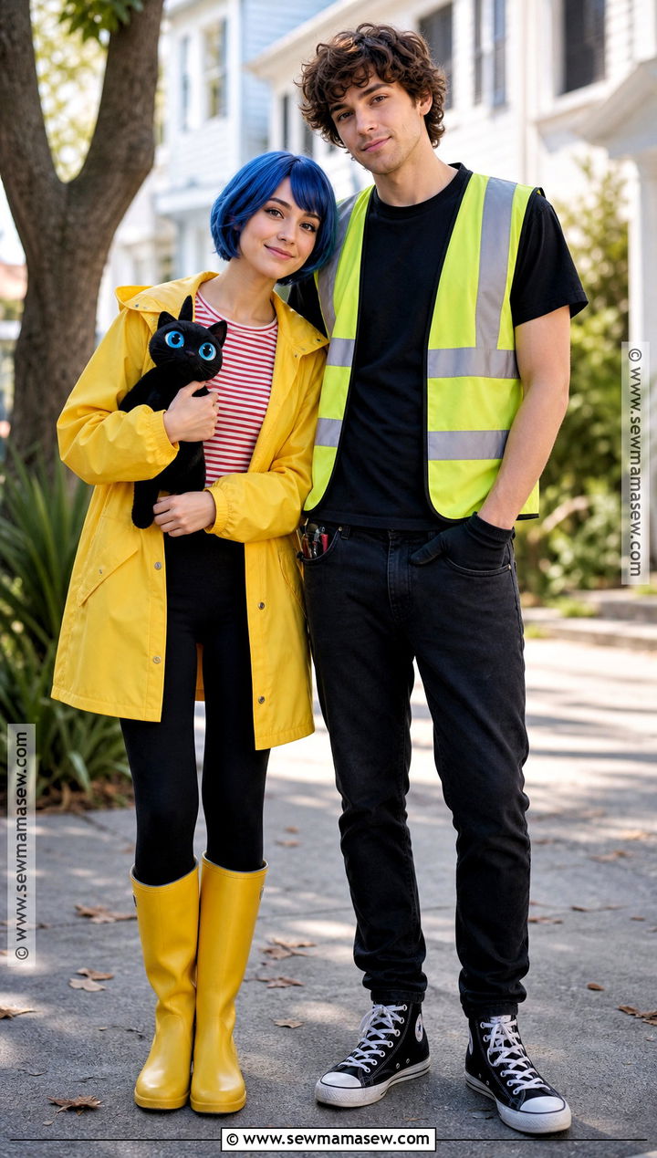 Coraline And Wybie Costume - 30 best couples costumes creative