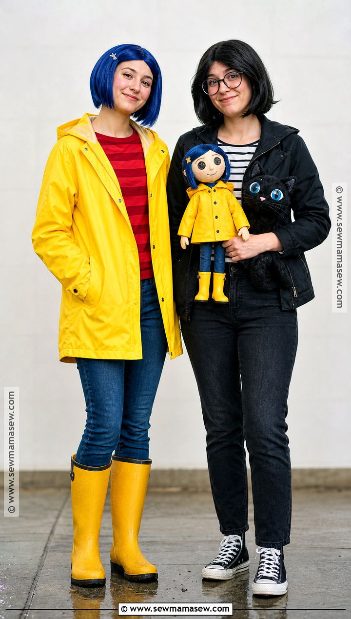 Coraline And Wybie Duo Costume - 35 duo halloween costumes cute