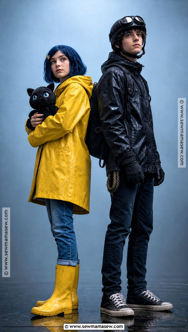 Coraline And Wybie Duo Costume - 40 halloween costume duo ideas