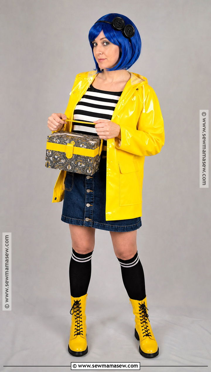 Coraline Button Eye Costume - 40 coraline halloween costume ideas
