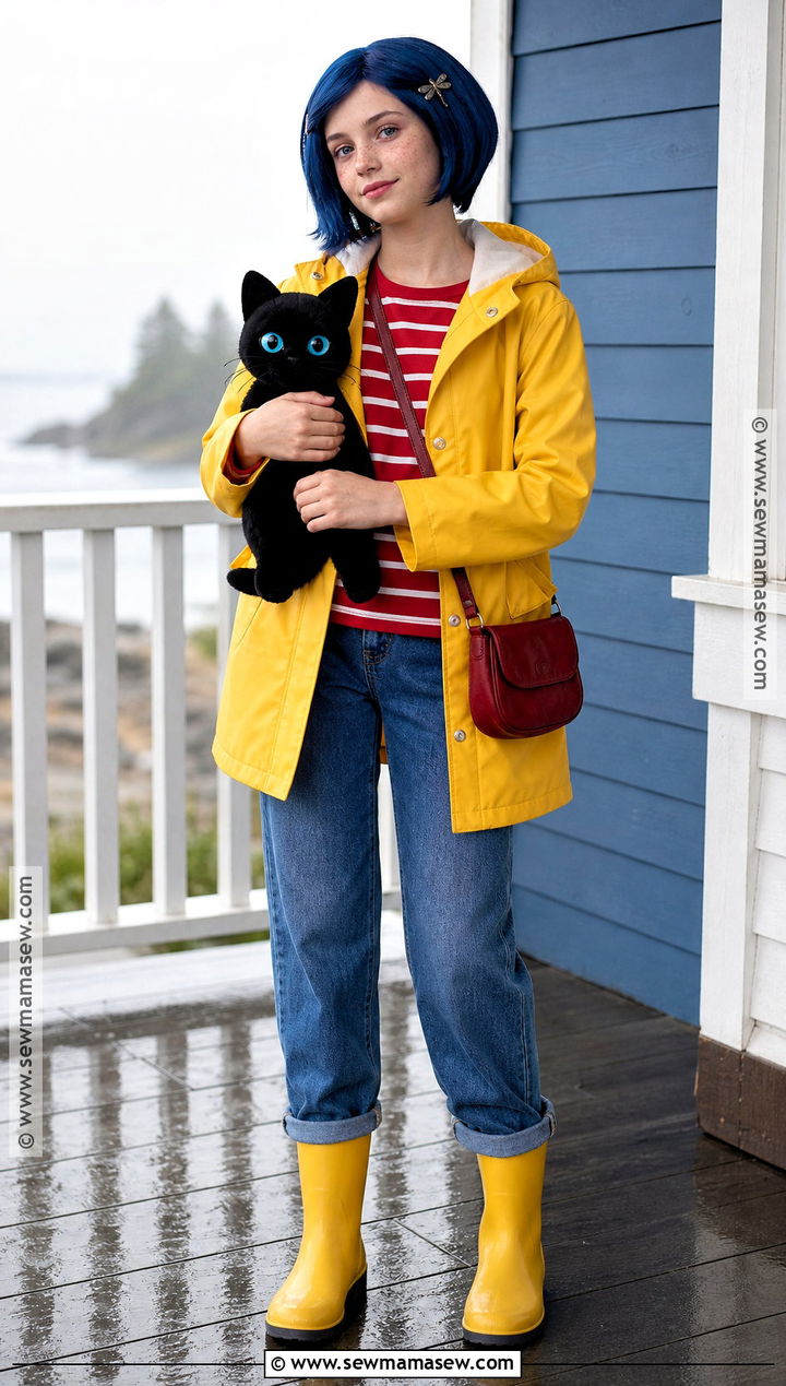 Coraline Costume - 40 halloween costumes for teens