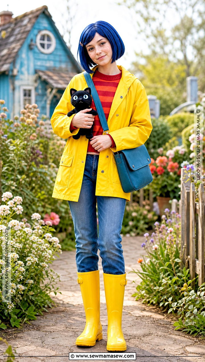 Coraline Costume - 45 solo halloween costumes for women