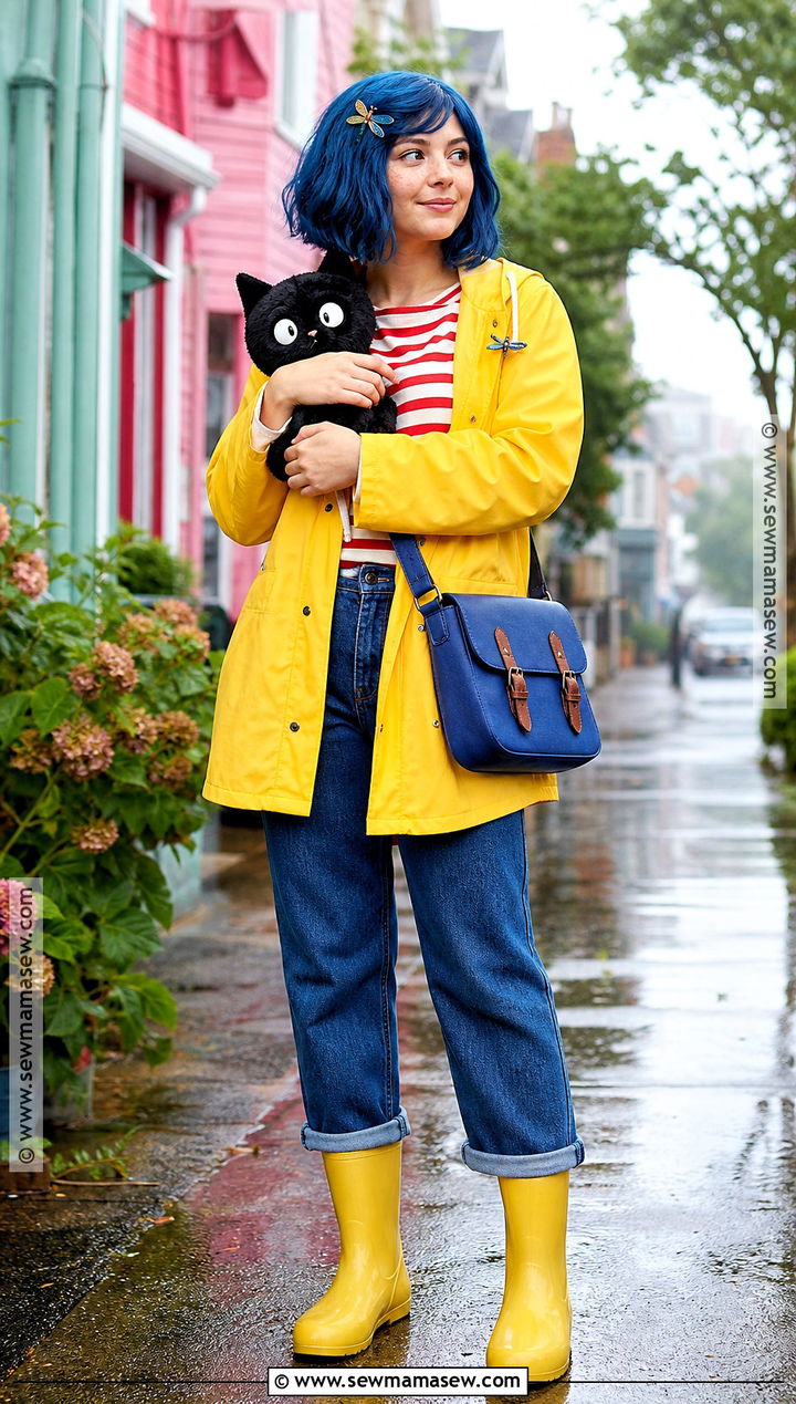 Coraline Costume - 35 book characters costumes