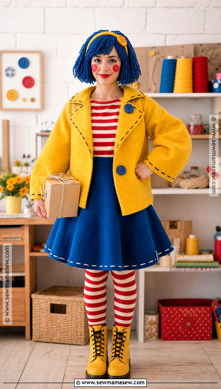 Coraline Doll Costume - 40 coraline halloween costume ideas