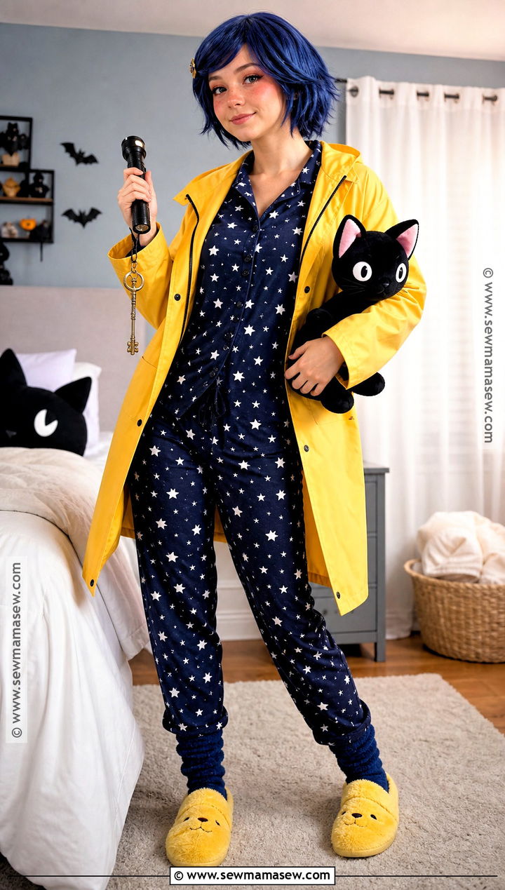 Coraline Pajama Costume - 40 coraline halloween costume ideas