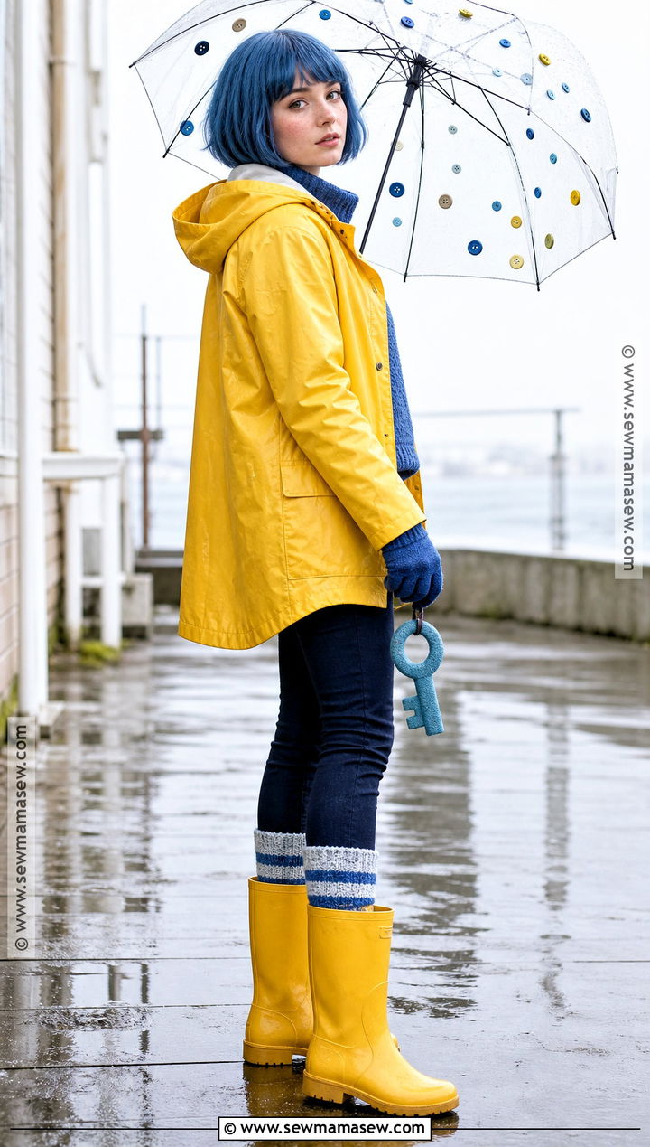 Coraline Rainy Day Costume - 40 coraline halloween costume ideas