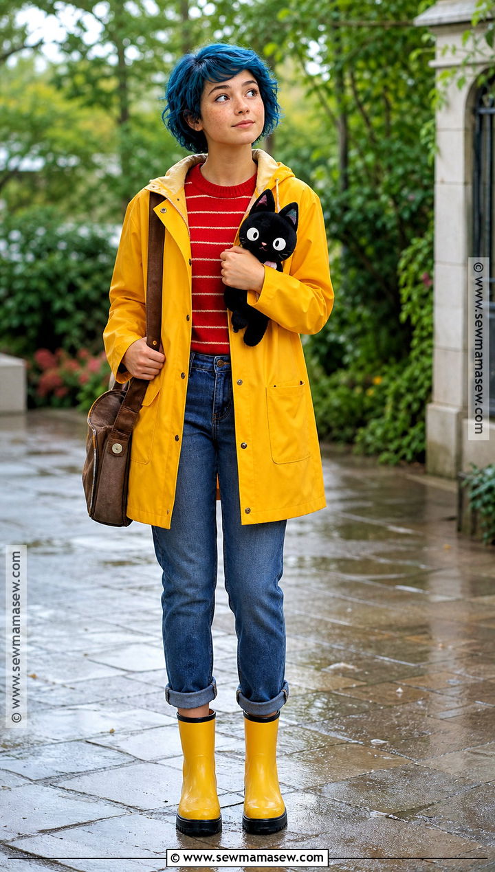 Coraline Yellow Raincoat Costume - 30 Good Halloween Costumes for Teenagers