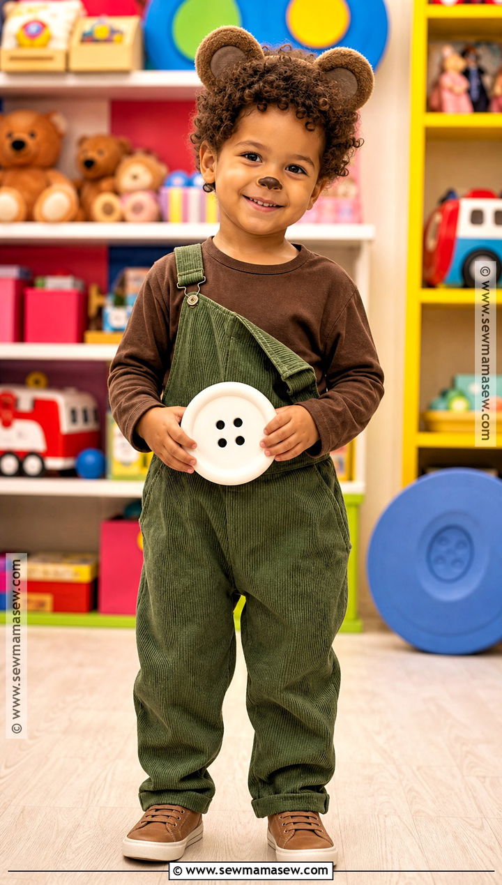 Corduroy Bear Costume - 35 kids book character costumes