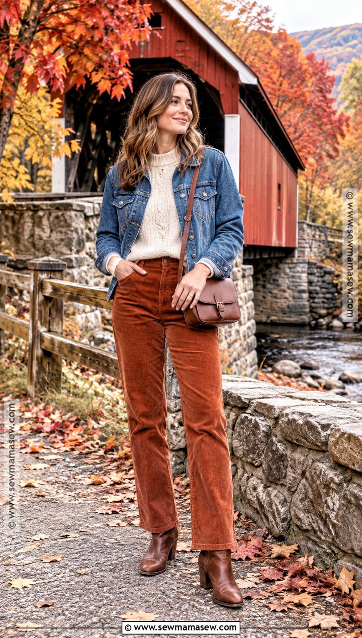 Corduroy Pants New England Fall Outfit - 15 new england fall outfits 2026