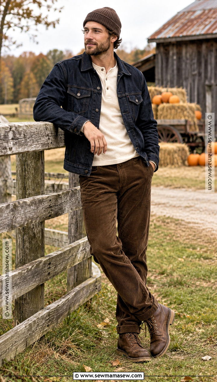 Corduroy Pants Pumpkin Patch Outfit - 25 pumpkin patch outfit ideas for men
