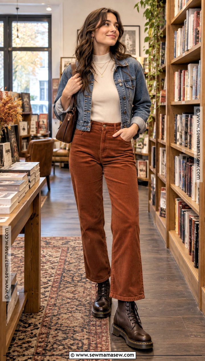 Corduroy Pants With Doc Martens - 20 fall outfits with doc martens