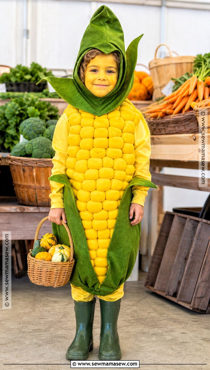 Corn On The Cob Costume - 30 Food Costume Ideas