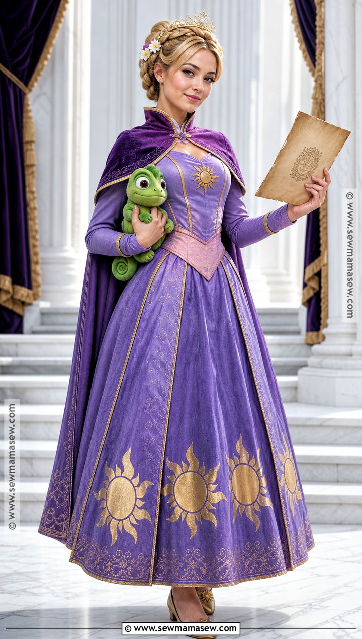 Coronation Rapunzel Costume - 40 repunzle costume idea
