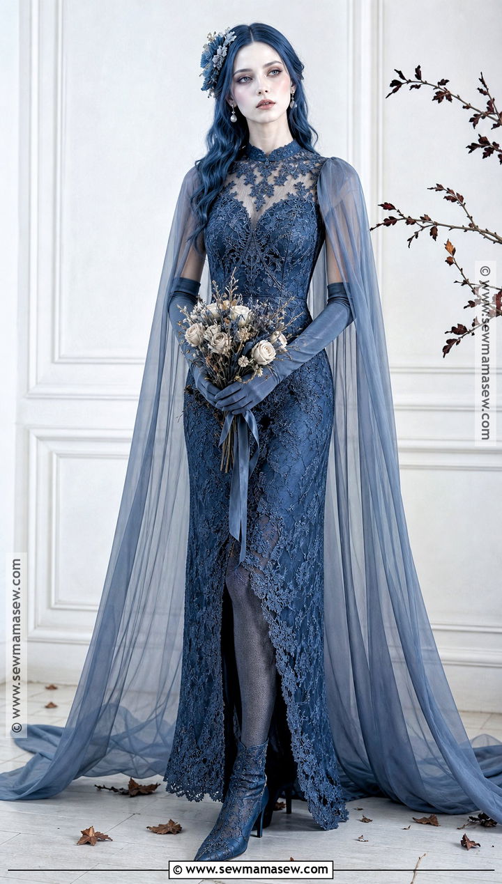 Corpse Bride Costume With Cape Veil - 50 corpse bride costume ideas