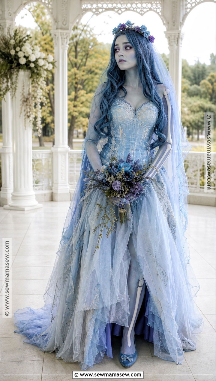Corpse Bride Emily Costume - 35 tim burton costumes
