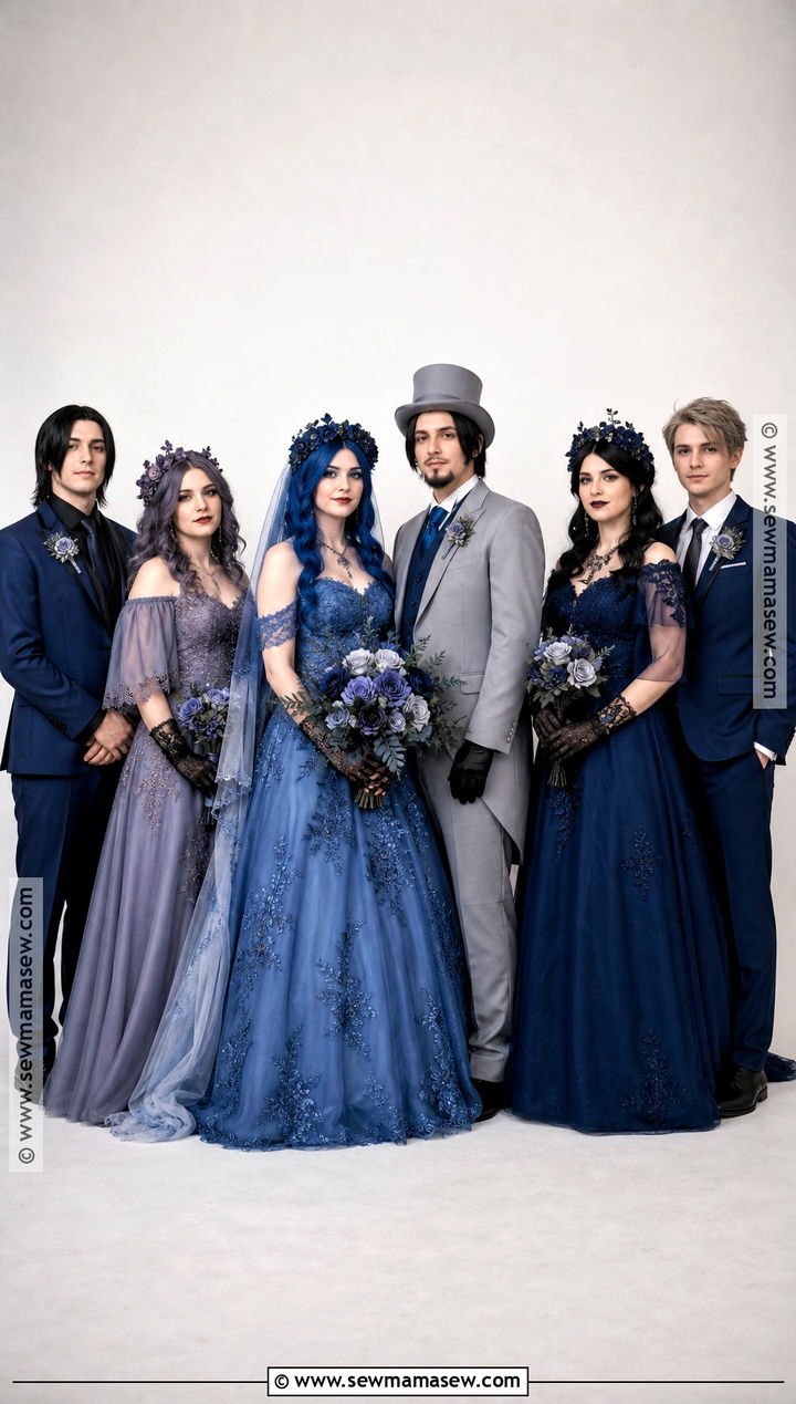 Corpse Bride Wedding Party Group Costume - 50 corpse bride costume ideas