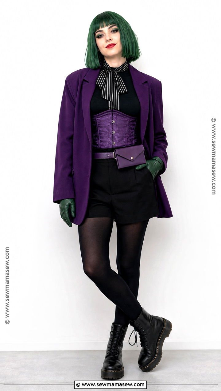 Corset And Blazer Female Joker Costume - 35 female joker costume ideas