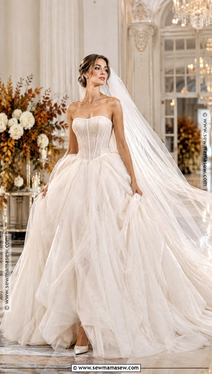 Corset Ball Gown Bridal Look - 15 Fall 2026 Bridal Gowns