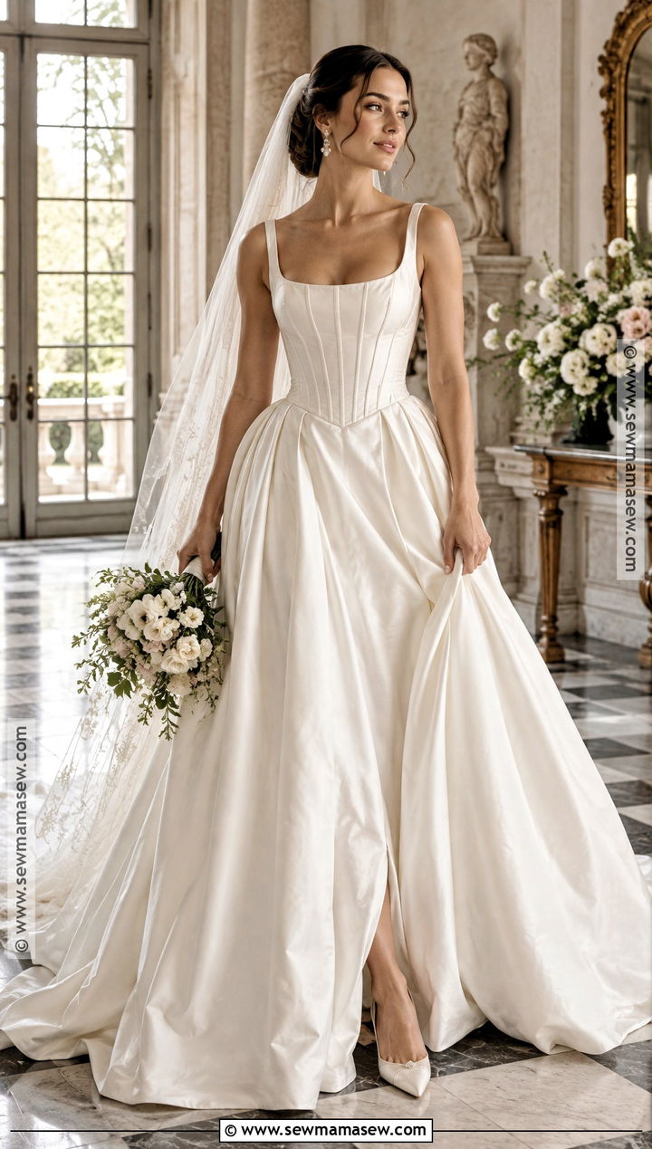Corset Bodice September Wedding Dress - 15 Wedding Dresses September Brides