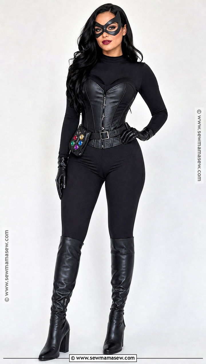 Corset Catwoman Cosplay - 40 catwoman cosplay ideas
