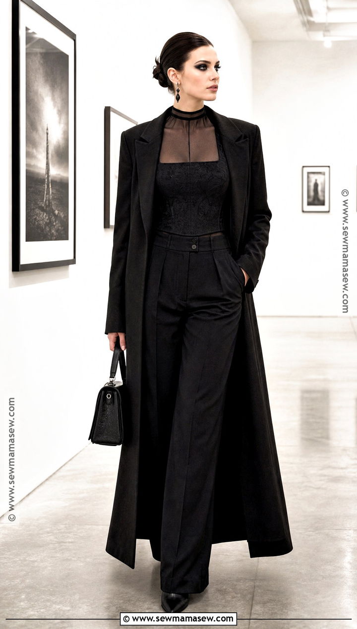Corset Top And Trousers Witch Outfit - 30 Modern Witch Outfit Aesthetic Ideas