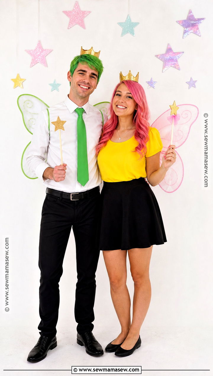 Cosmo And Wanda Costume - 50 couples halloween costume ideas