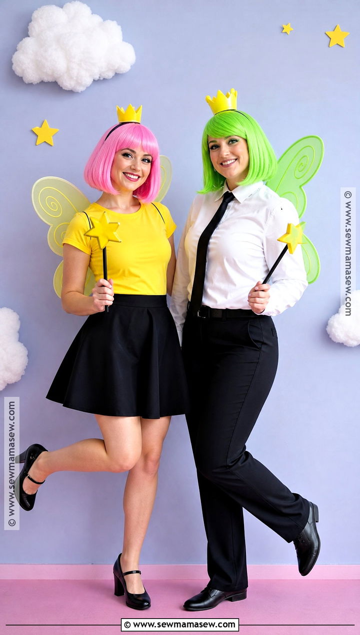 Cosmo And Wanda Duo Costume - 30 duo halloween costumes for women