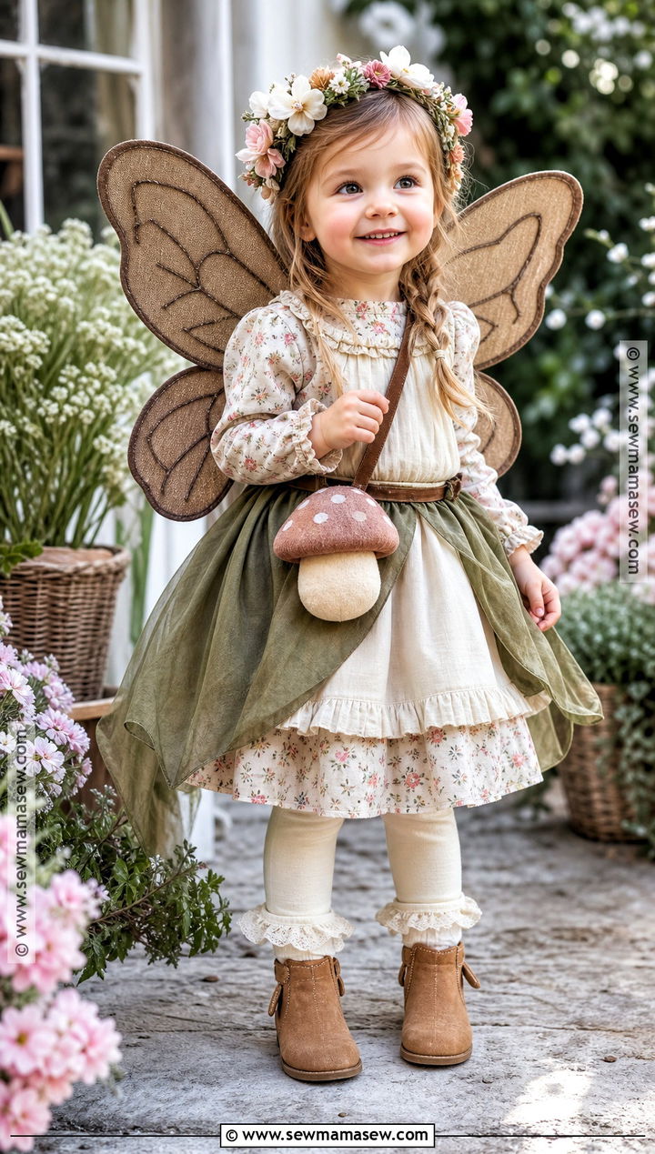 Cottage Fairy Costume - 30 toddler fairy costume ideas