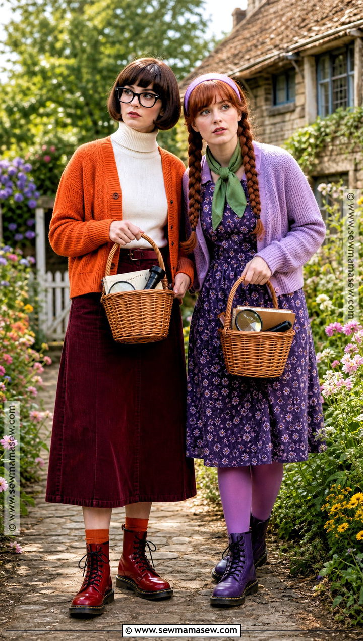 Cottage Inspired Velma And Daphne Costume - 40 velma and daphne costume ideas