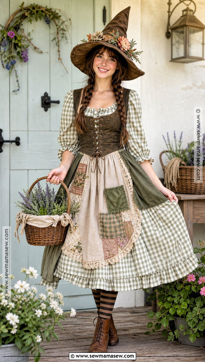 Cottage Witch Cosplay Sewing Pattern - 30 Cosplay Sewing Patterns Ideas