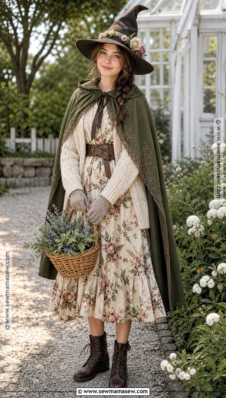 Cottage Witch Costume - 40 witch costumes for women