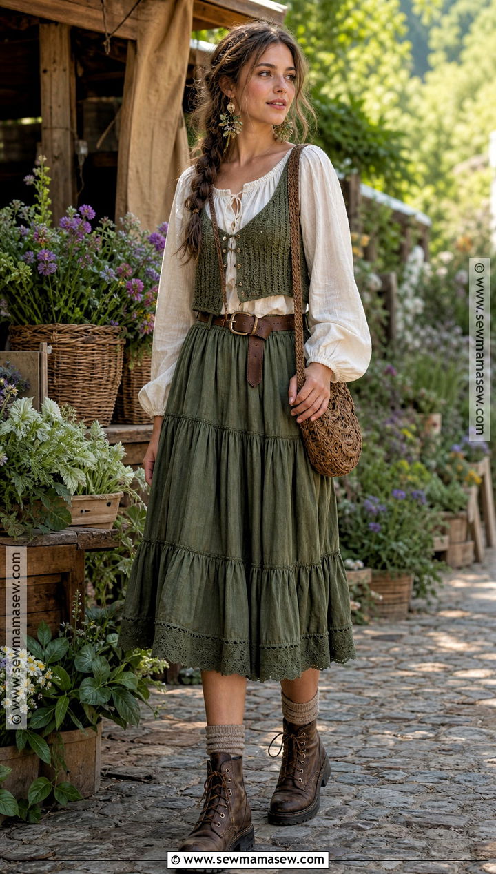 Cottage Witch Outfit - 35 witch outfit ideas