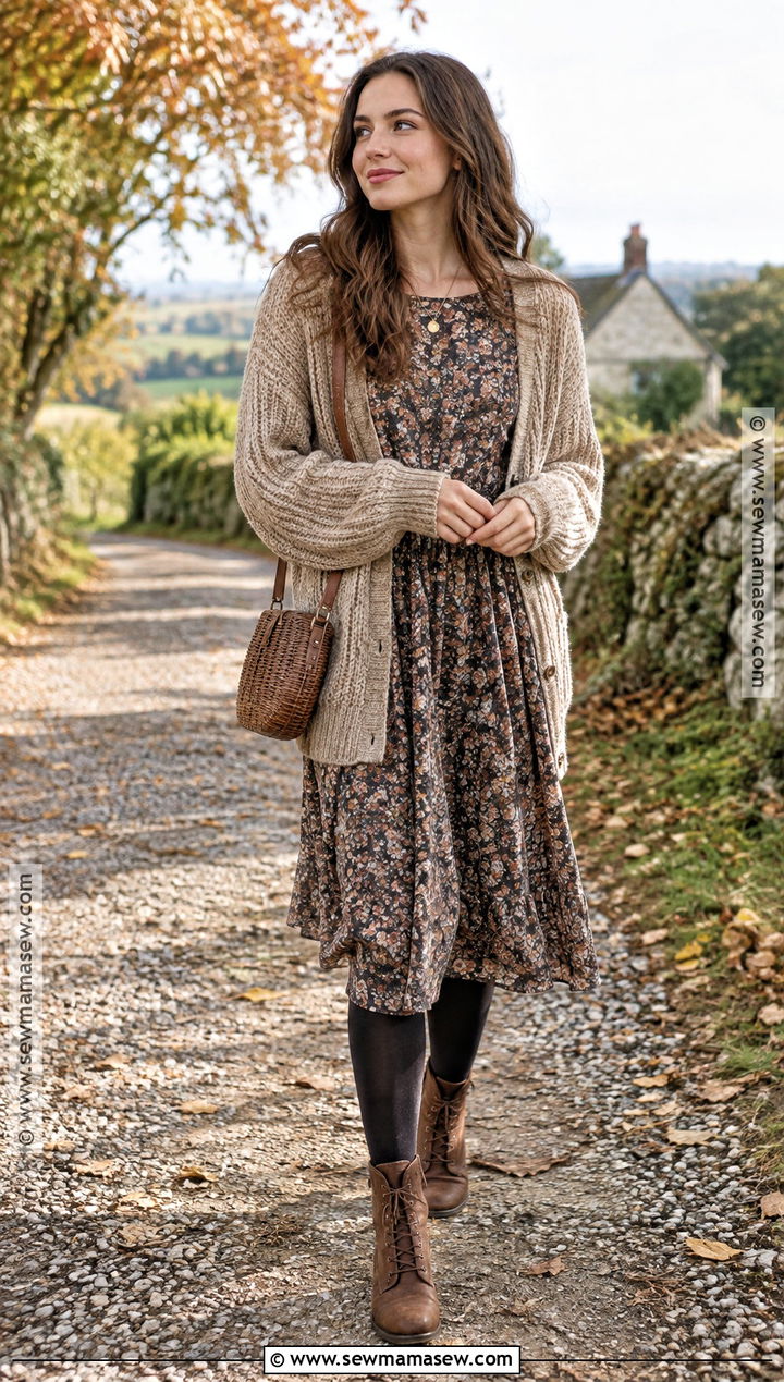 Cottagecore Autumn Outfit - 20 autumn fashion aesthetic ideas