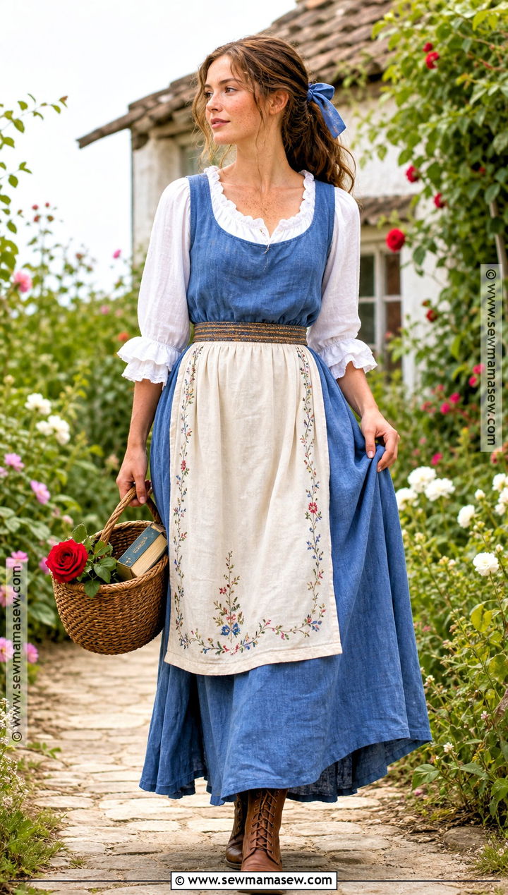 Cottagecore Belle Costume - 45 belle halloween costume ideas