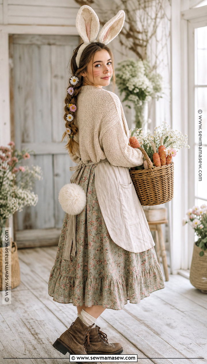 Cottagecore Bunny Costume - 50 bunny costume ideas