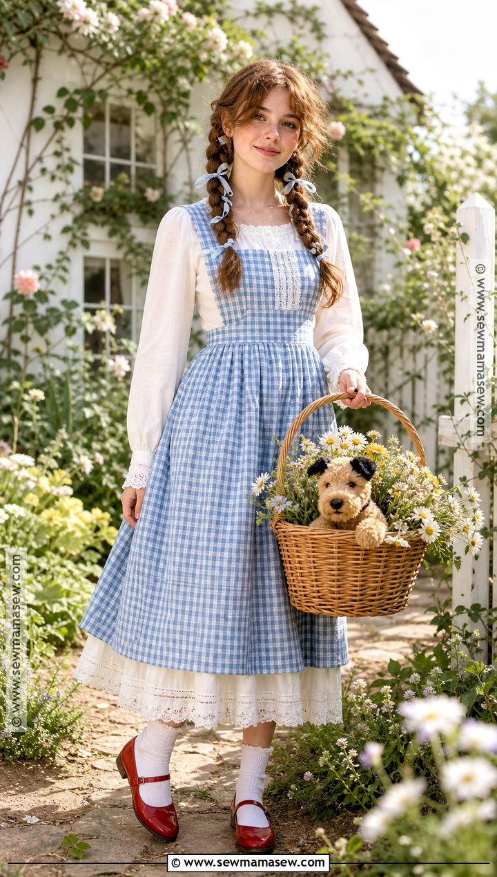 Cottagecore Dorothy Costume - 40 dorothy halloween costume ideas