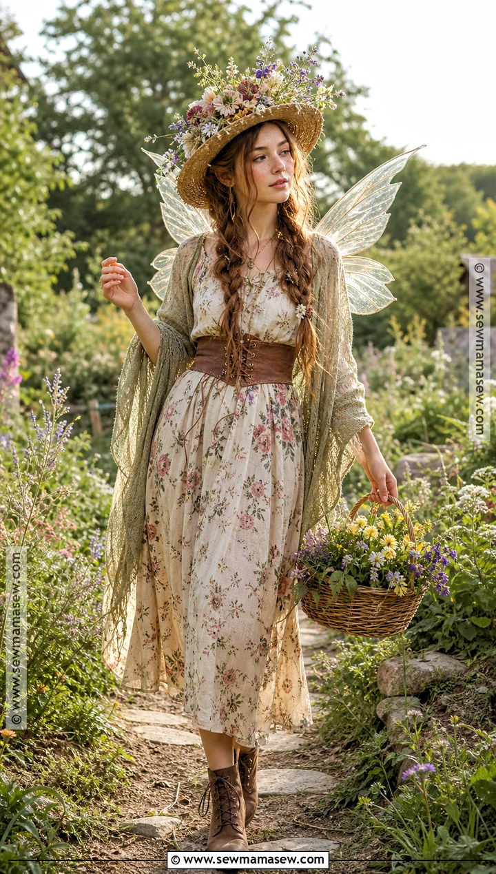 Cottagecore Fairy Costume - 50 fairy costume ideas