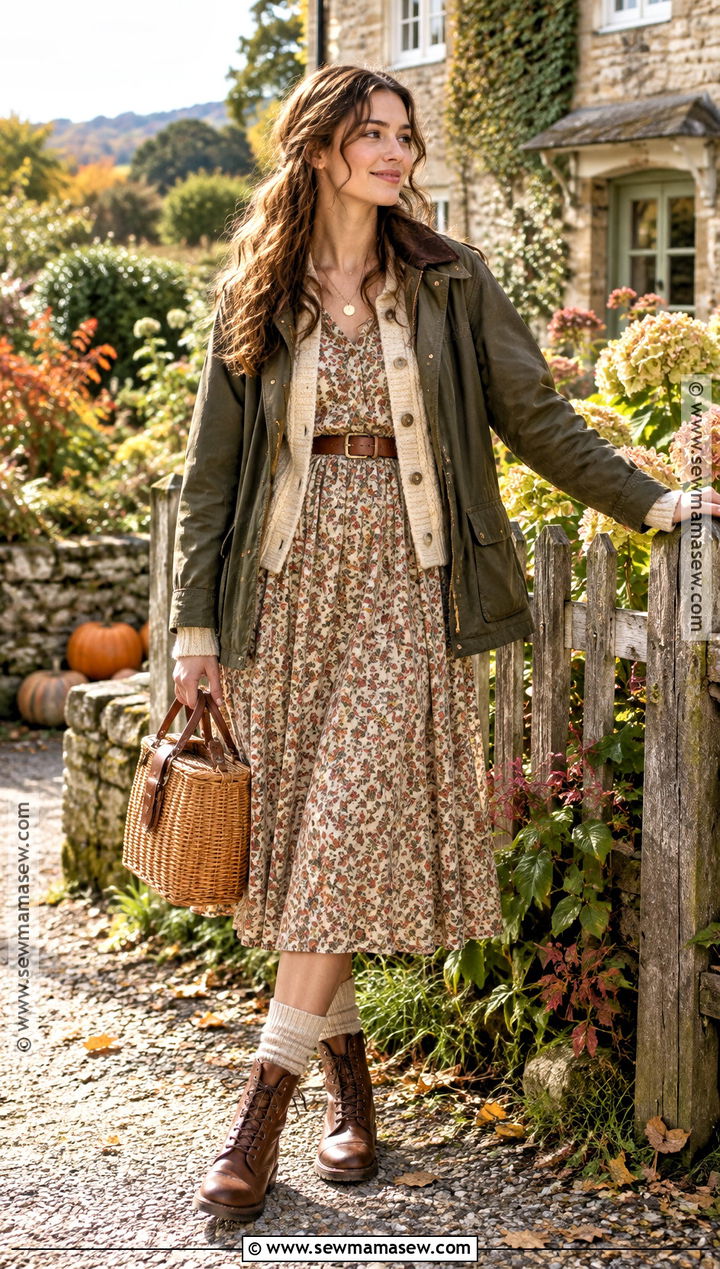 Cottagecore Fall Outfit - 20 outfits aesthetic fall