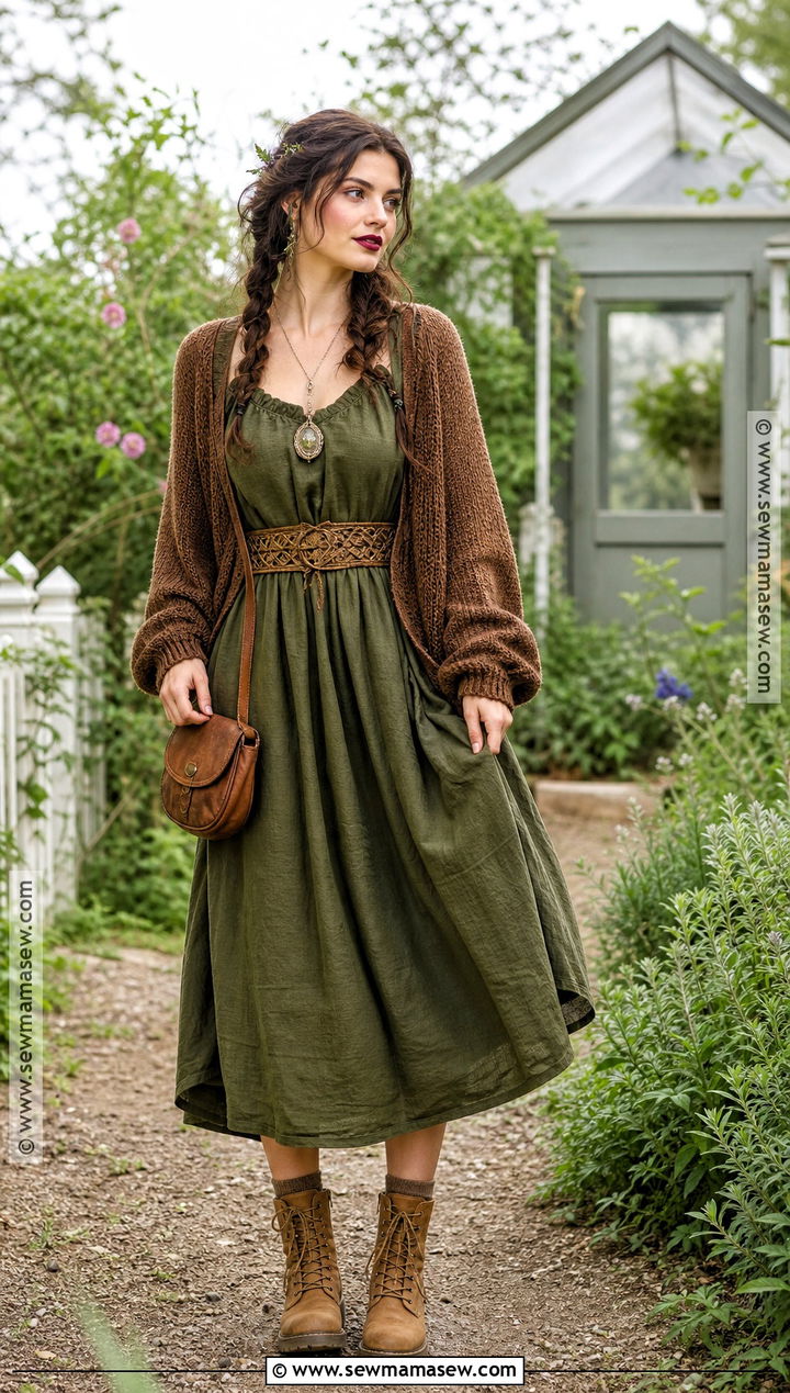 Cottagecore Forest Witch Outfit - 35 witch outfit aesthetic ideas