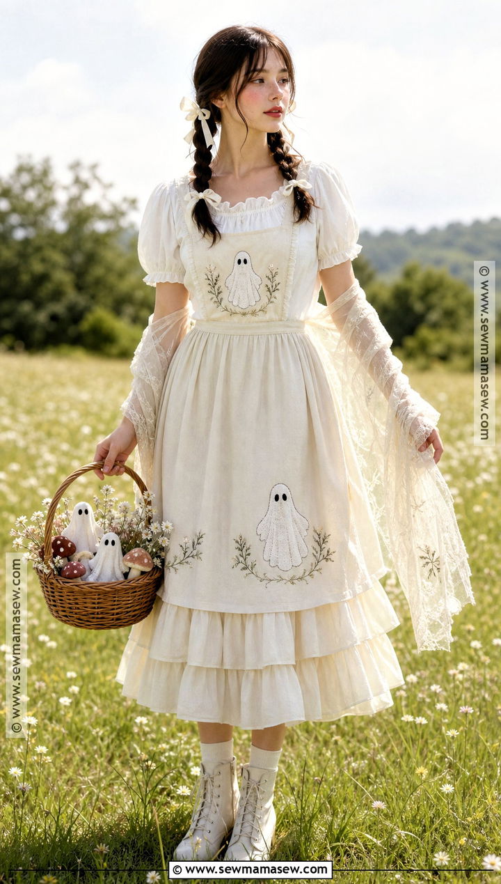 Cottagecore Ghost Costume - 30 Halloween Costumes Ghost