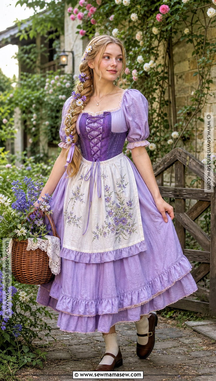 Cottagecore Rapunzel Cosplay - 35 rapunzel cosplay ideas